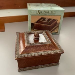 Patina Jewelry/Trinket Box